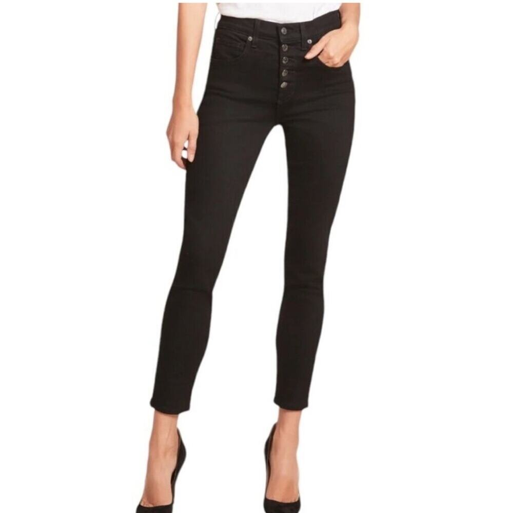 VERONICA BEARD Maera High Rise Skinny Jeans In Onyx Sz 26